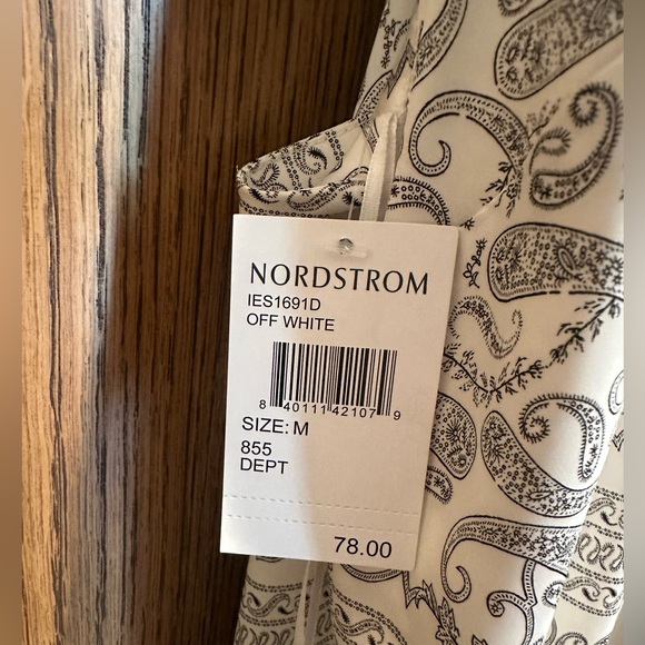 En Saison Satin Scarf Midi Slip Dress Medium - Picture 5 of 5